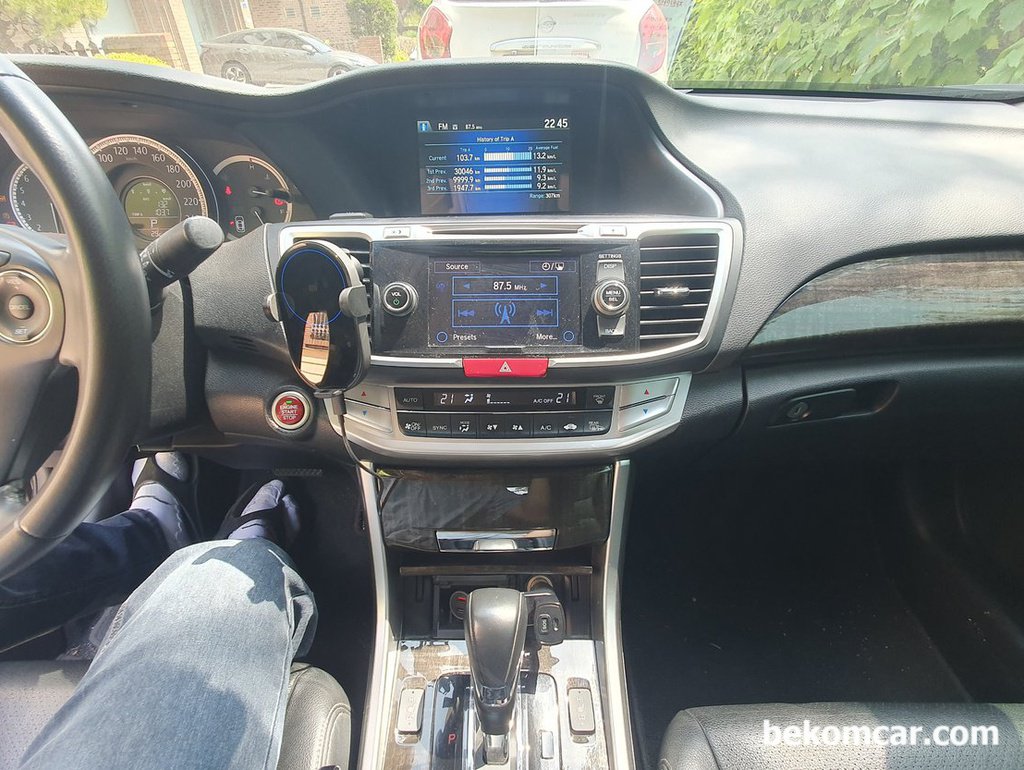 2013년 혼다 어코드 2.4L 디스플레이 및 대시구조|بيكومكار (bekomcar)