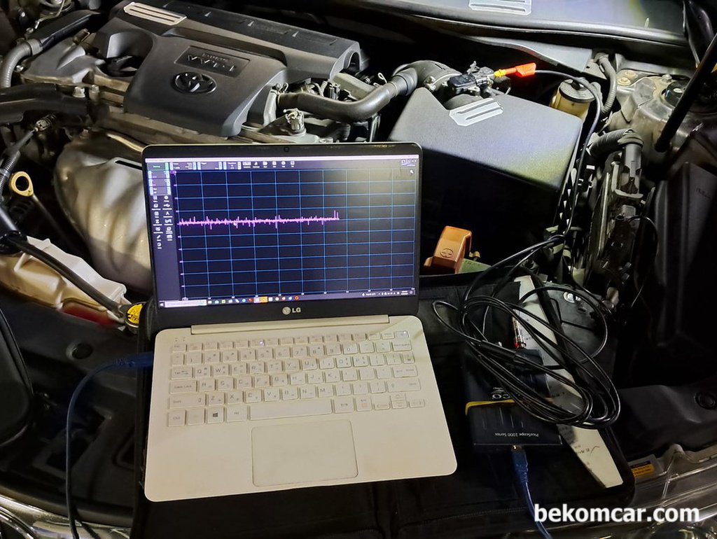 2013 토요타 캠리 P1605 400RPM 이하 불안정 상태진단|bekomcar.com