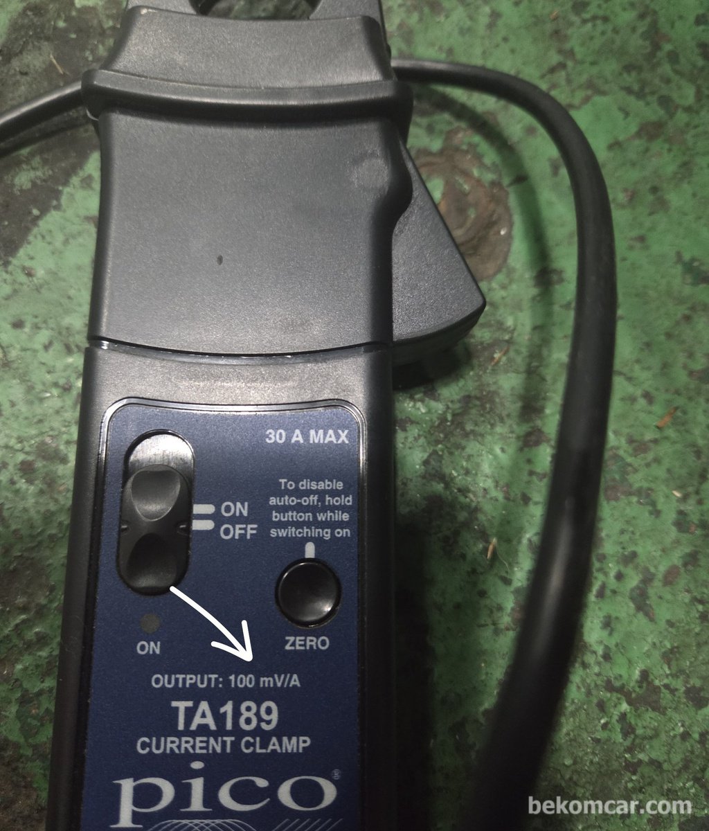 피코 TA189 소전류계 세팅|贝科姆汽车 (bekomcar)