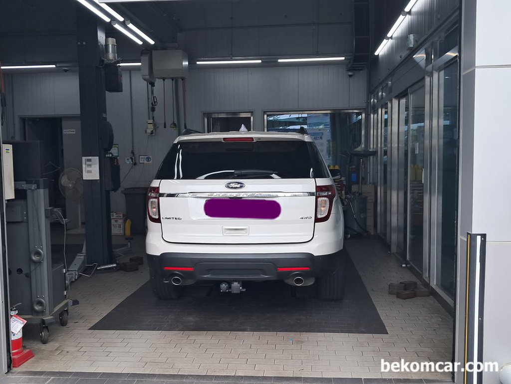포드자동자 서수원센터 방문, 익스 수리할 ECM 픽업|贝科姆汽车 (bekomcar)