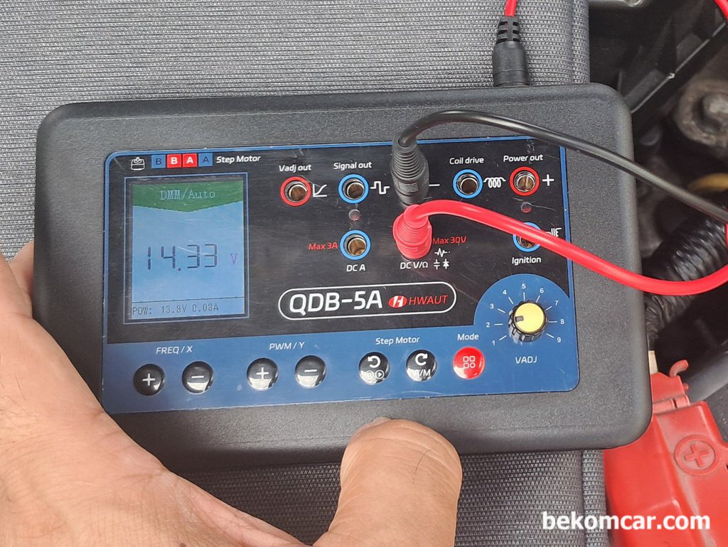 QDB-5A Car Sensor Tester (센서 시뮬레이터) 테스팅 기록|بيكومكار  (bekomcar)
