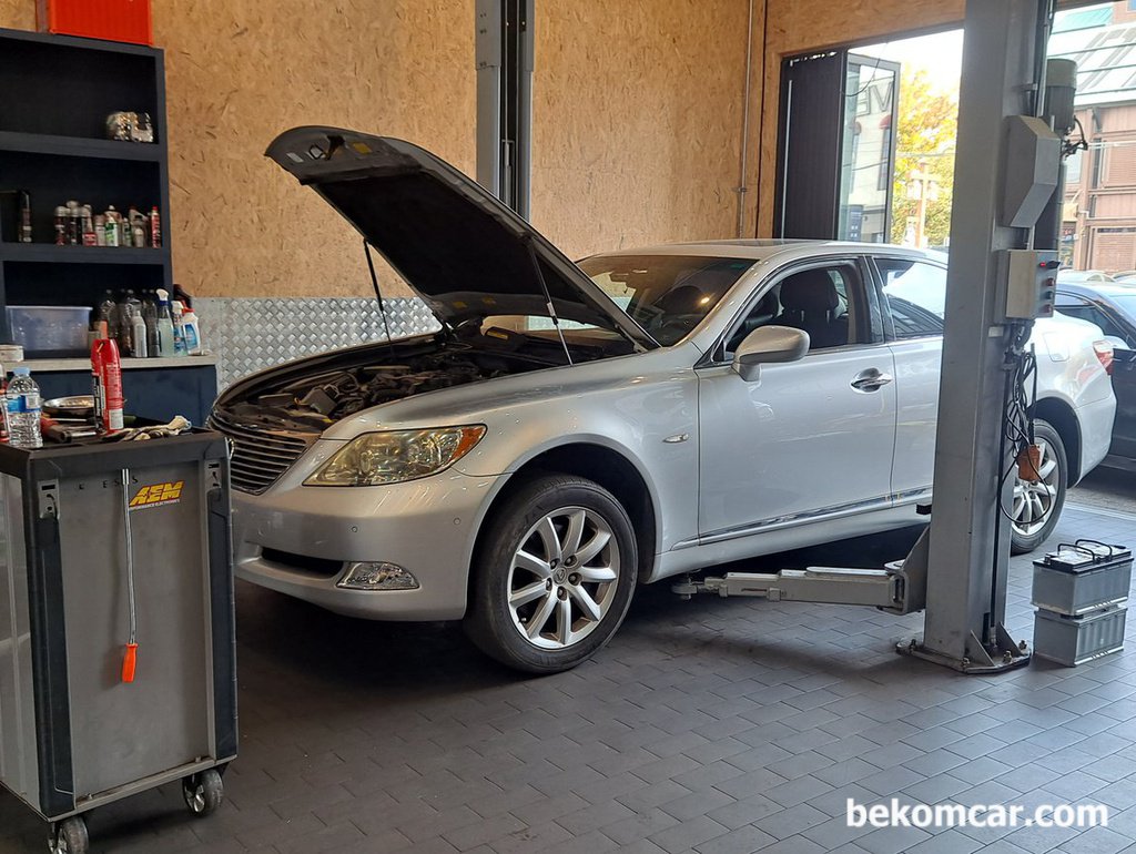 렉서스 LS460 고압연료펌프 가스켓교환|贝科姆汽车 (bekomcar)