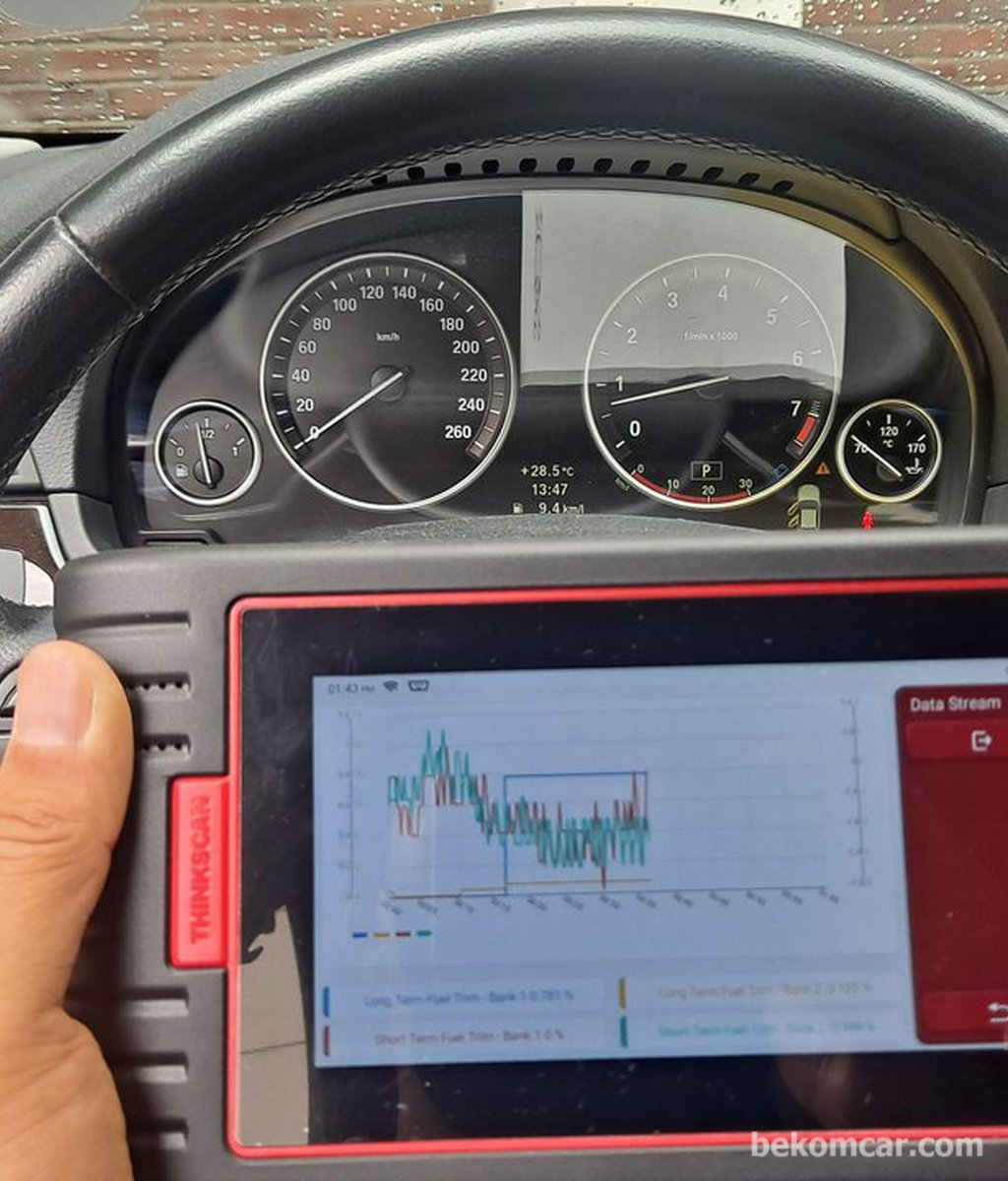중고차 구매동행 BMW진단기로 엔진상태 파악|베콤카 차량정밀진단