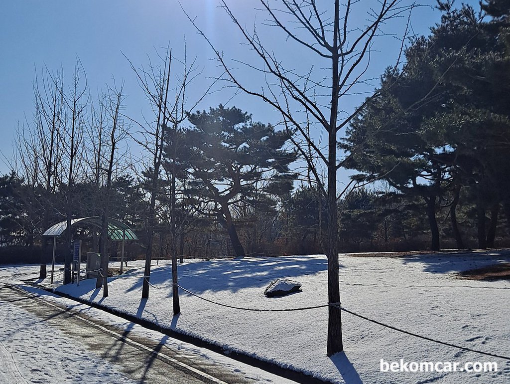 눈이 오고난후, 아침 출근길 모습|بيكومكار  (bekomcar)