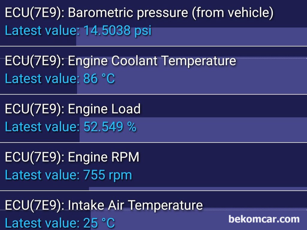 OBD2 실시간 차량내 정보파악하여 진단하기|بيكومكار (bekomcar)