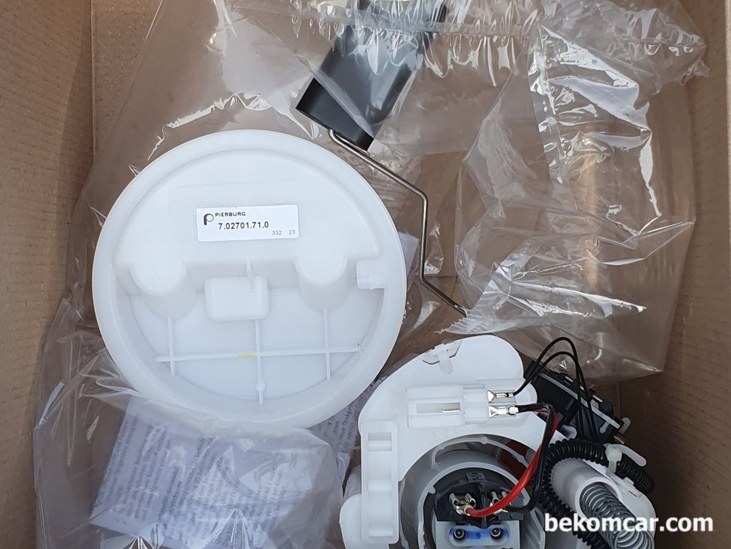 E200K W211 주행중 시동꺼짐 진단 및 정비 추가기록, 연료펌프 어셈블리 & 분해기록|bekomcar.com