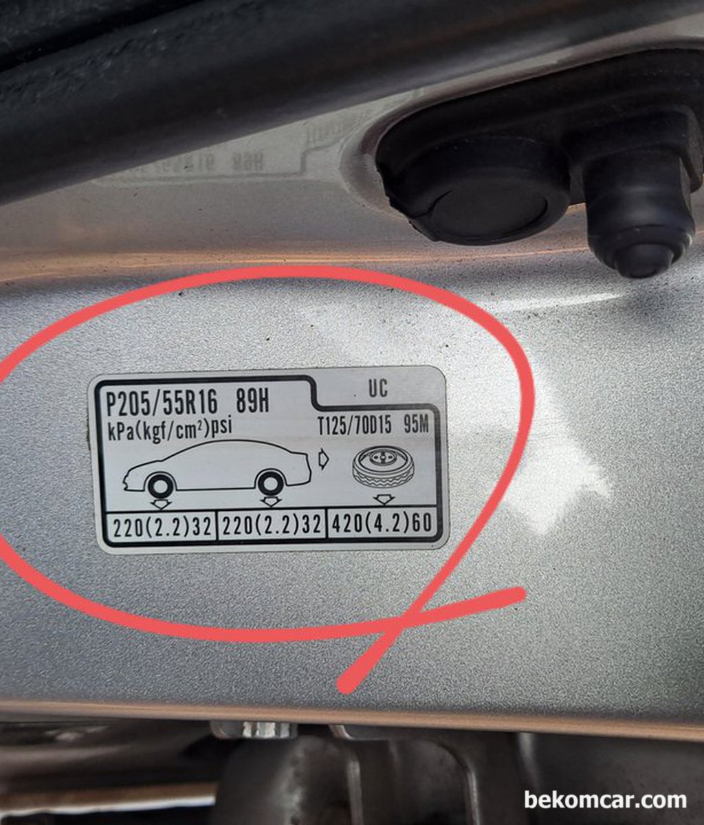 What is the proper tire pressure?|bekomcar.com