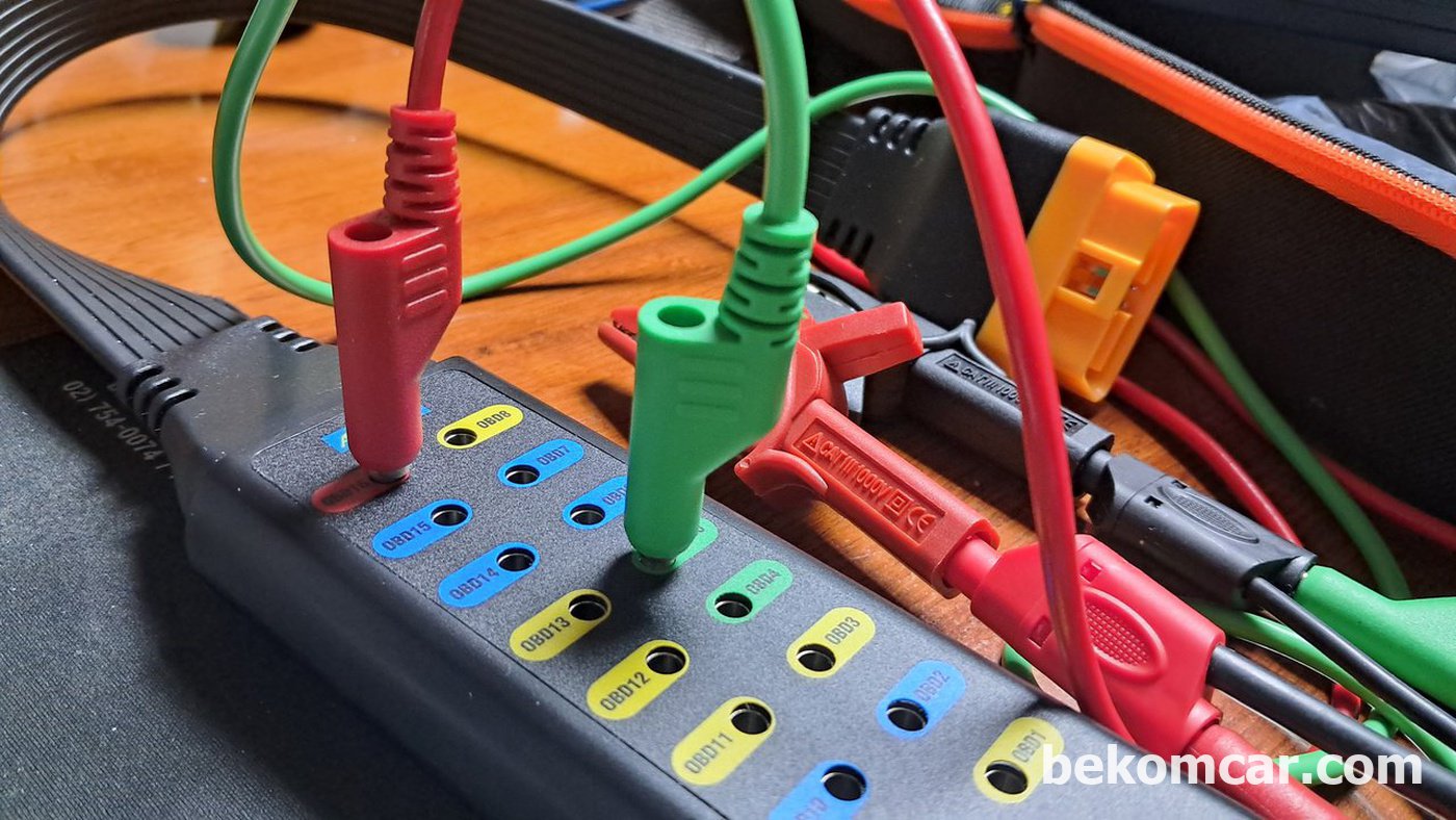 4mm 케이블 연결 멀티미터나 DSO 오실로스코프 와 사용|bekomcar.com