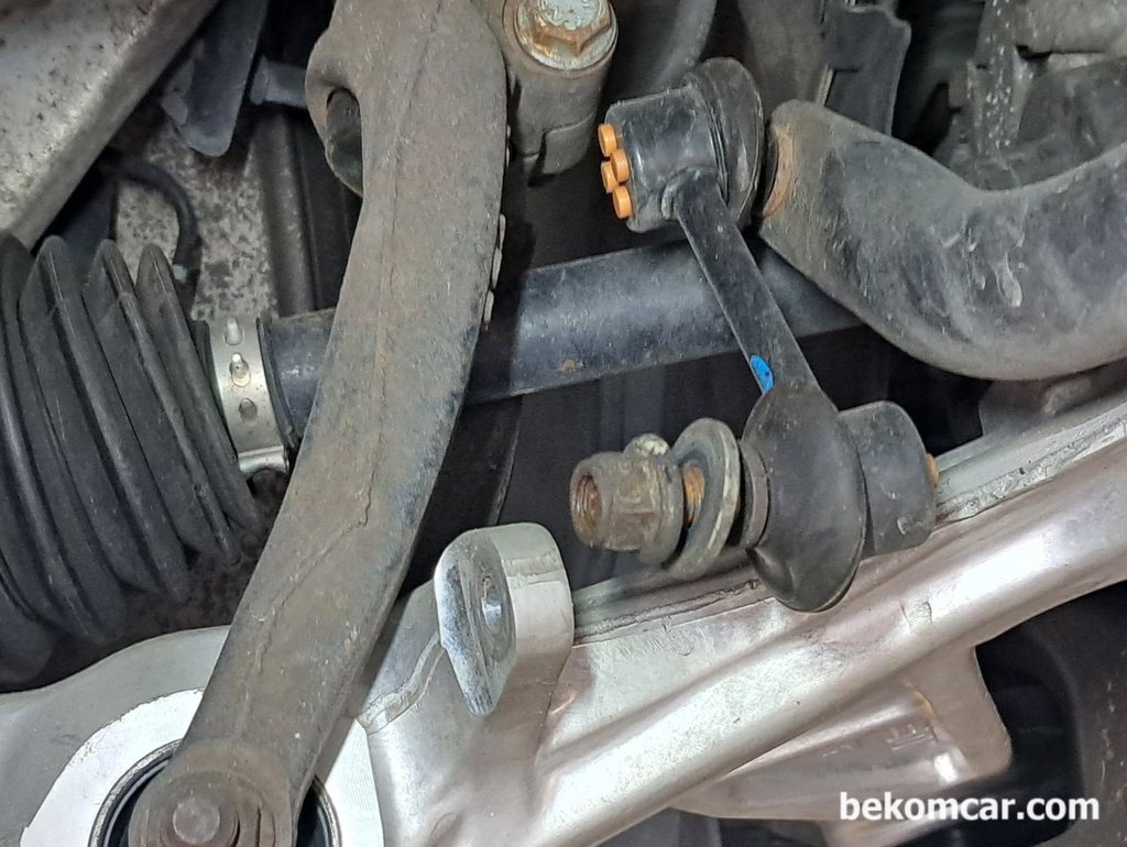혼다 레전드 스테블라이저 링크 체결하기|بيكومكار  (bekomcar)