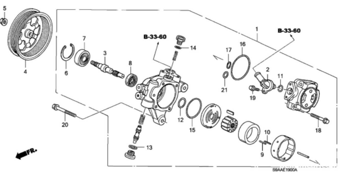 #11. 91345-RDA-A01. O-Ring (13.0X1.9)|贝科姆汽车 (bekomcar)