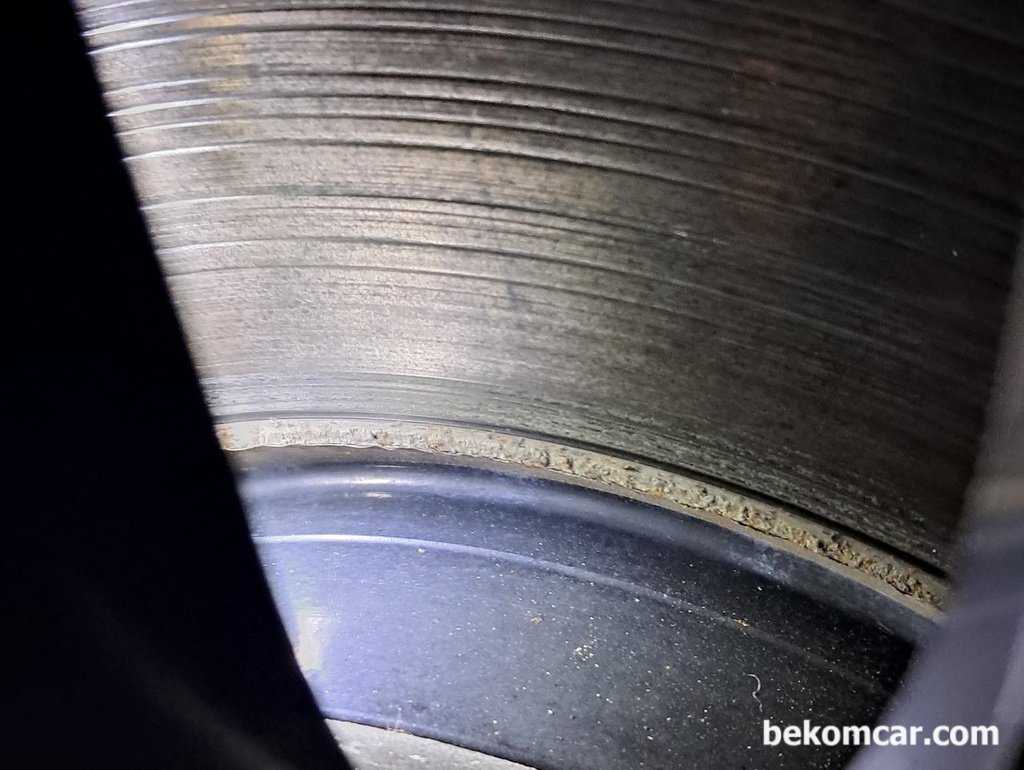 혼다 어코드 9.5세대 로터상태, 링이 생겼다|贝科姆汽车 (bekomcar)