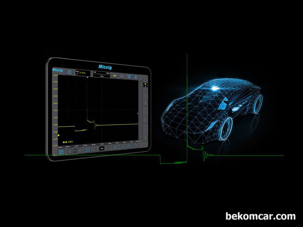 데이터기반 정밀차량고장코드 진단, 오실로스코프 필수|bekomcar.com