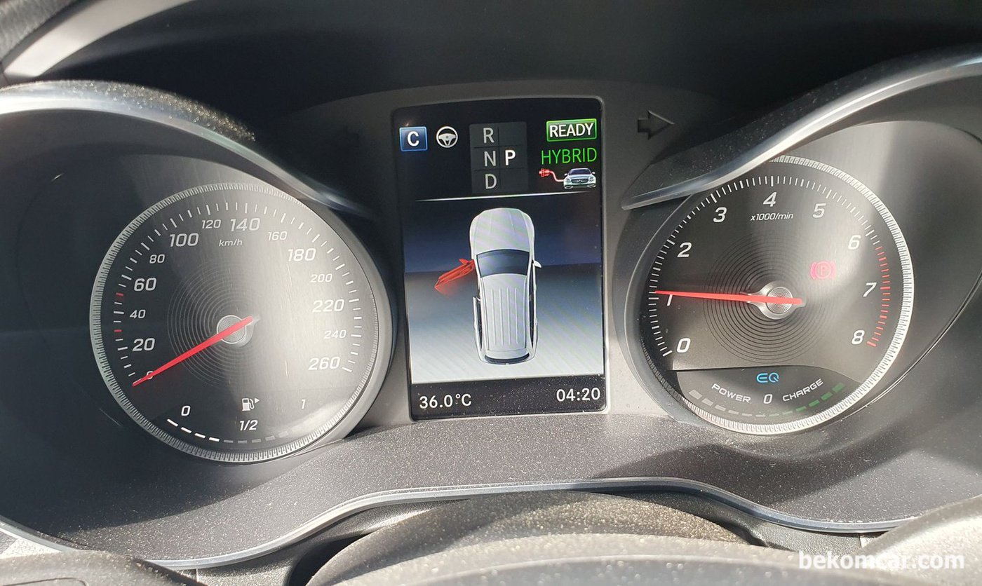 MERCEDES 2019, GLC350 e 4MATIC Hybrid 차량, AC 컴프레서 교환후 필요한 마무리 작업 한다음에 최종 상태를 확인한다. 고전압 절연파괴 등 관련된 모든 고장코드는 스캔되지 않고, 시동도 잘 걸리고 물론 에어콘도 잘 된다. 다 마무리가 잘 되었다.|بيكومكار (bekomcar)