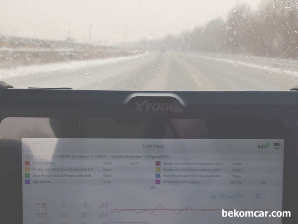 혼다 어코드 8세대 V6 VCM엔진 P3497 고장코드 분석, 자유로 시험주행|bekomcar.com