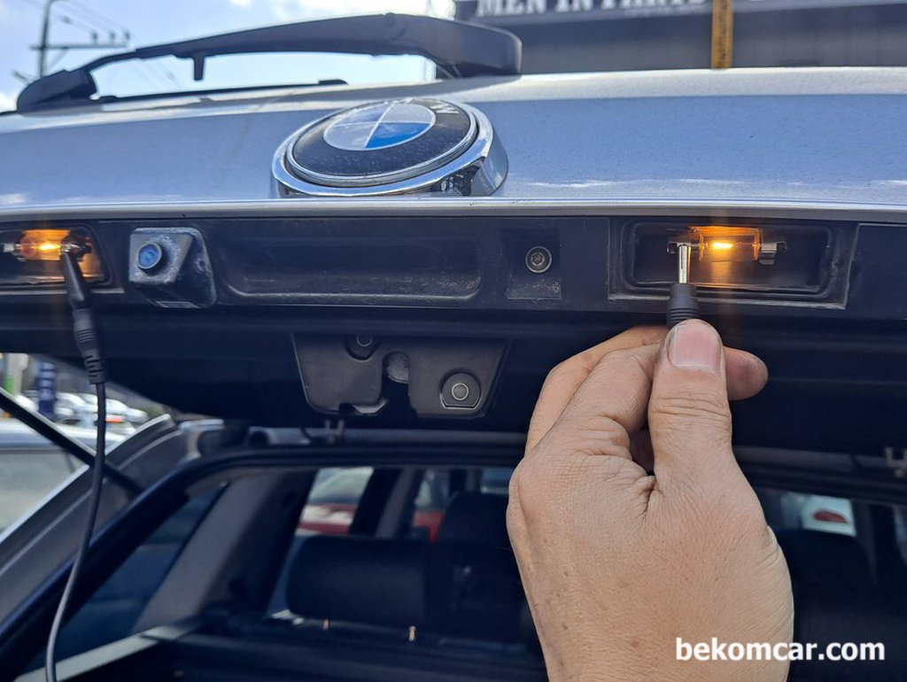 BMW X5 2004년 3.0i 번호판등 회로점검|베콤카 차량정밀진단