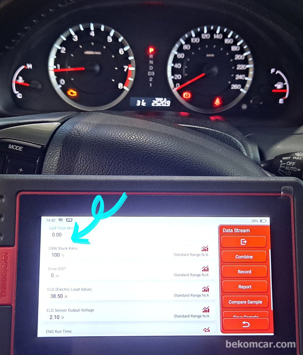 쓰로틀바디 막힘율 & 아이들시 간헐적인 시동꺼짐 현상 이해|bekomcar.com