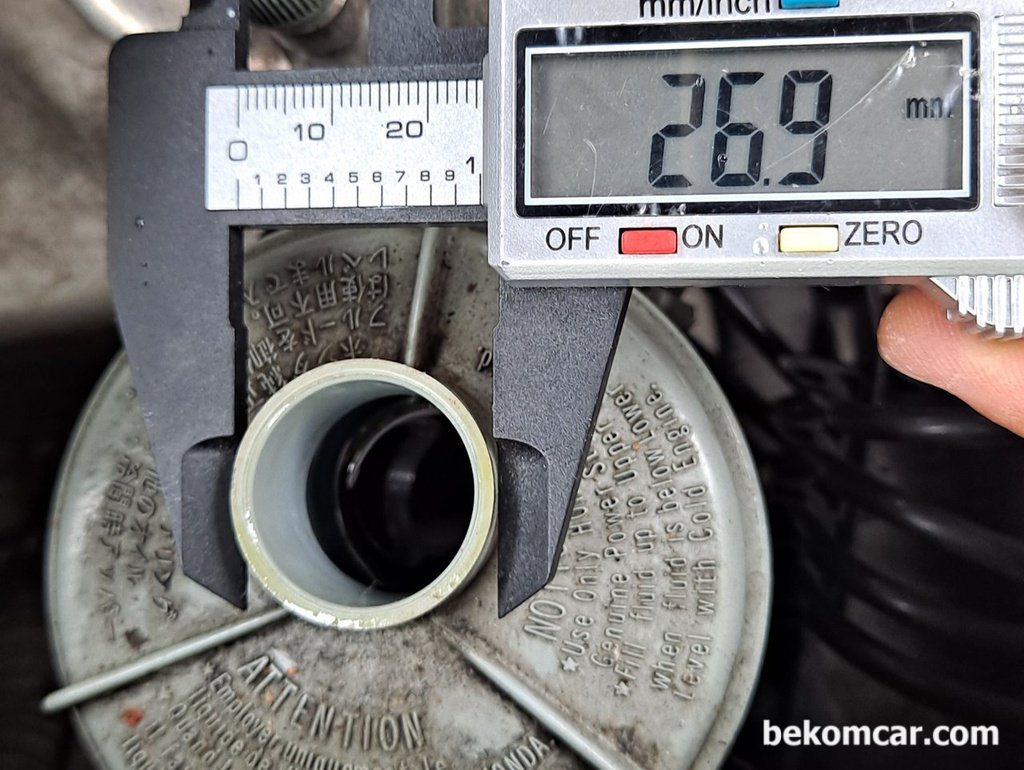 혼다 파워스티어링 통 입구 외경 26.9mm 정도|بيكومكار (bekomcar)