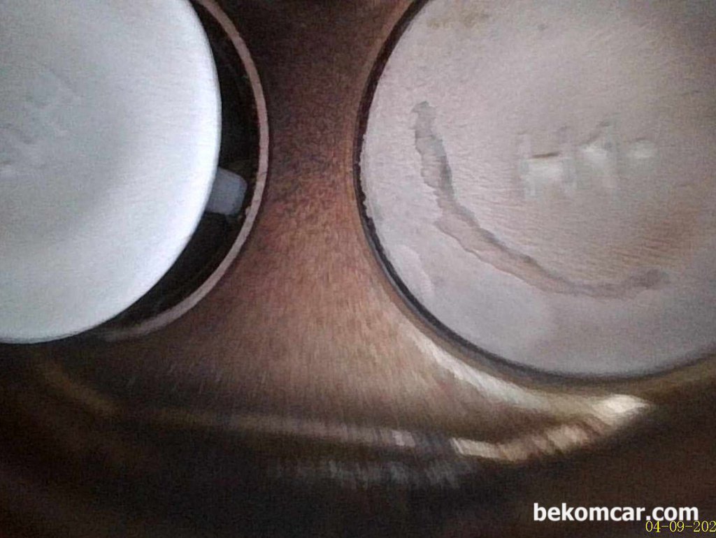 배기밸브 실린더내시경 기록, 혼다 어코드 8세대 2.4L|bekomcar.com