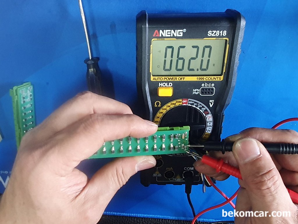 캔 통신 에러 종단저항 측정기록, 마세라티 기블리 사례|بيكومكار  (bekomcar)