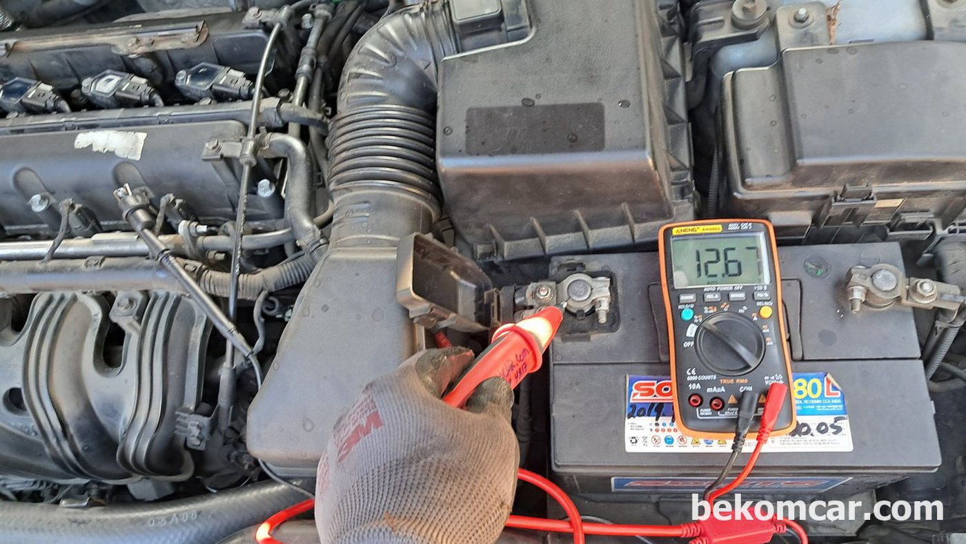 NF쏘나타 Voltage Drop 부하주기전|bekomcar.com