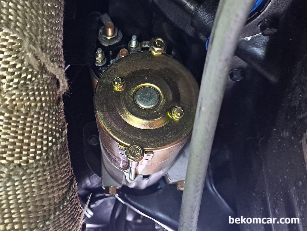 쉐보레 스포츠카 콜벳 C3 스타트모터 교환|bekomcar.com