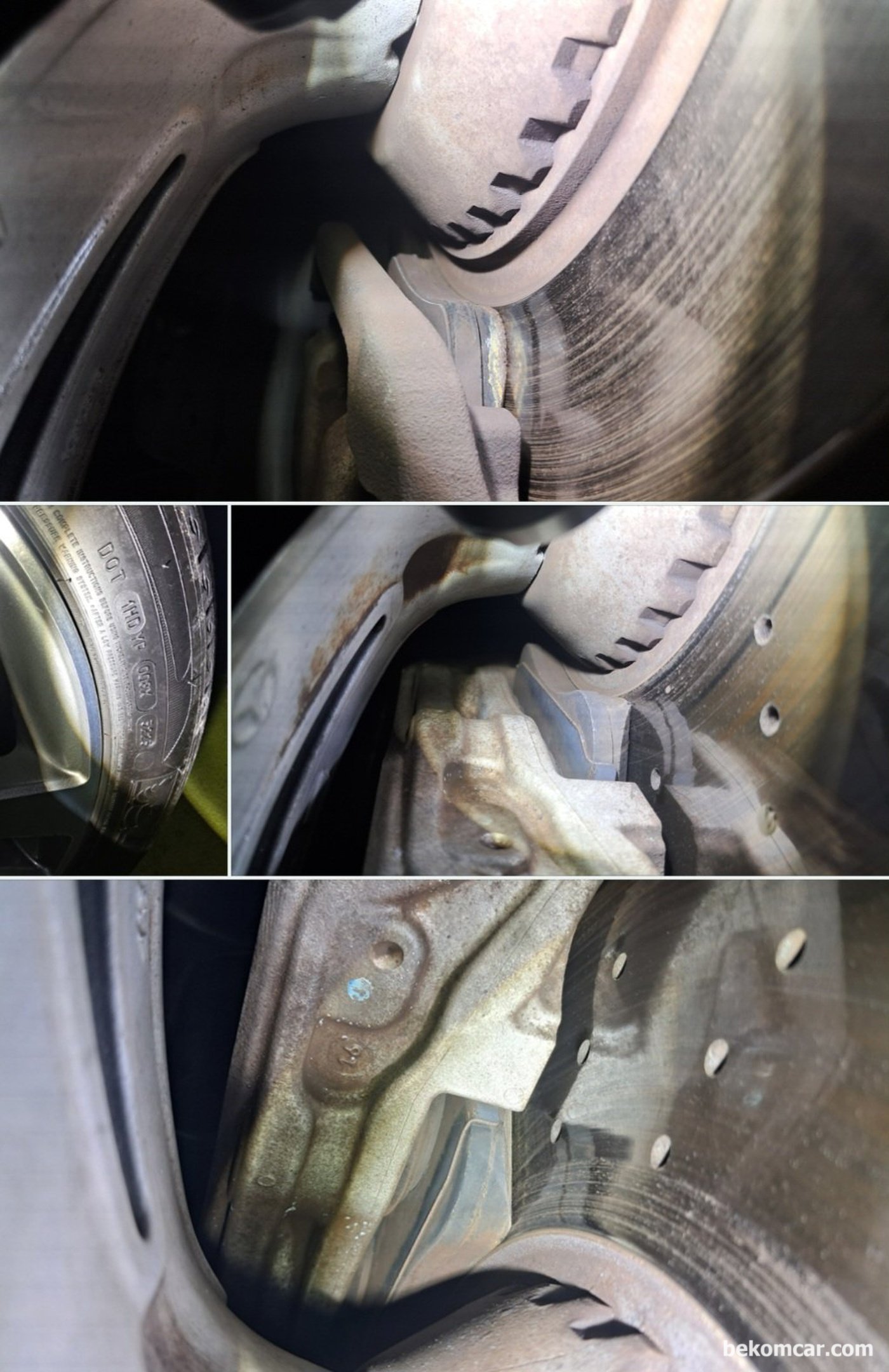 4군데 로터 브레이크 패드 등 상태가 다 좋다. 브레이크 패드는 5만키로 정도 더 탈 수 있을것 같다. S500 W222 중고차 구매점검 매매단지는 강서구에 있는 서서울모터리움 이다.|ベコムカー (bekomcar)