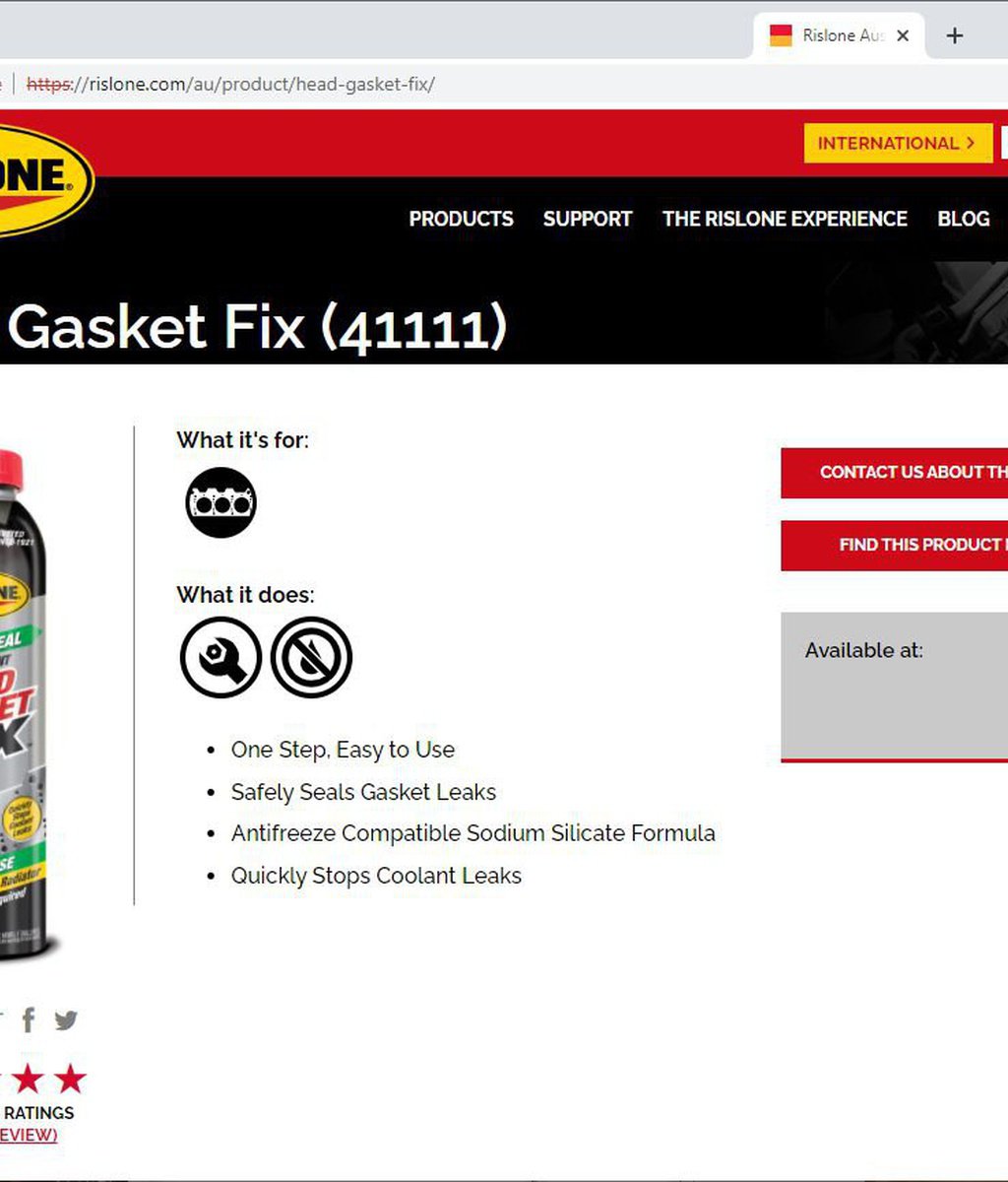 실린더 헤드가스켓 냉각수 누수차단제 (Head Gasket Fix (41111))|贝科姆汽车 (bekomcar)