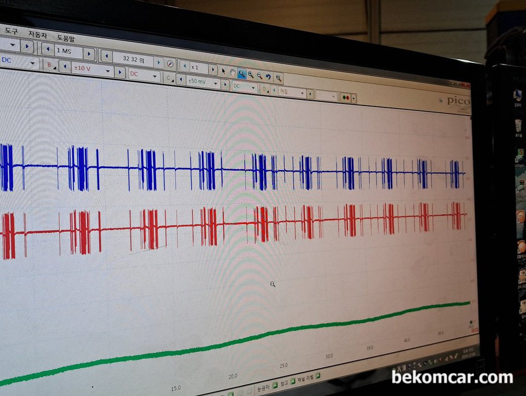 F10 528i CAN High & Low 캔통신 NO ACK 파형|بيكومكار  (bekomcar)