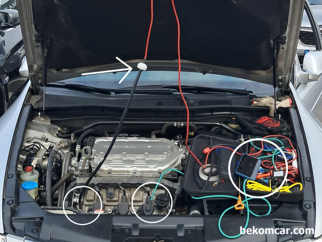 2010년 혼다 어코드 V6 3.5L 중고차구매 점검기록, 파형분석 & 실린더 내시경검사|贝科姆汽车 (bekomcar)