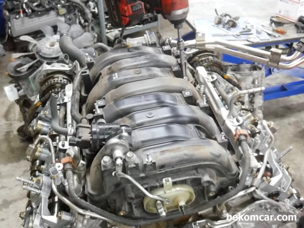 렉서스 LS460 1UR-FXE 엔진구조 참조|贝科姆汽车 (bekomcar)