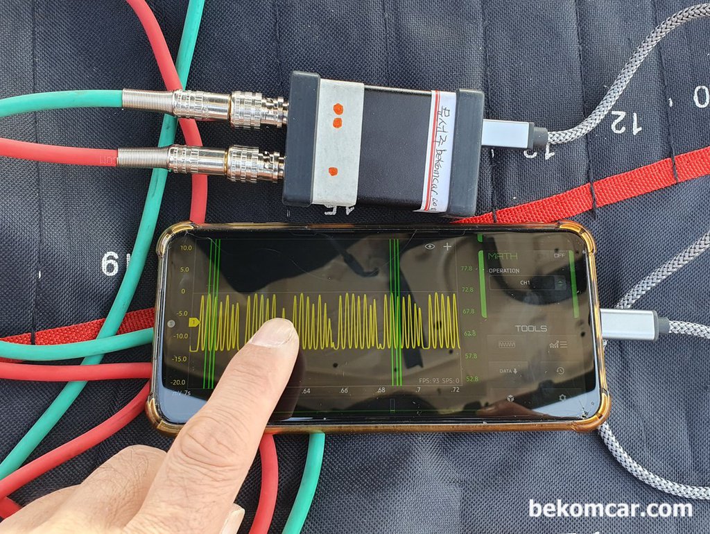 2017년 혼다 어코드 하이브리드 중고차구입전 점검기록 (인젝터 상태)|bekomcar.com