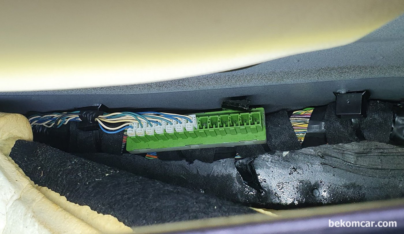 REAR STAR CONNECTOR LOCATION|بيكومكار (bekomcar)