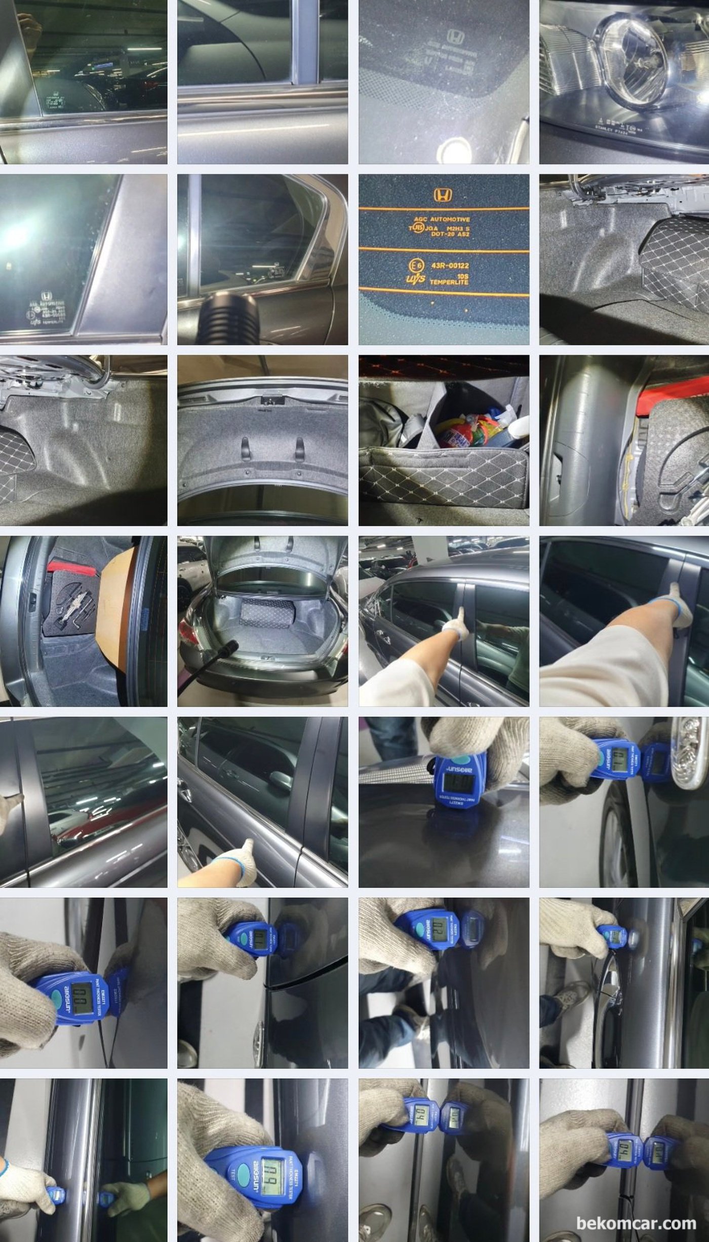 혼다 어코드 8세대 2.4L 중고차 검수과정 요약기록이다. 그냥 몽땅 모아서 보는 점검기록이다.|بيكومكار  (bekomcar)