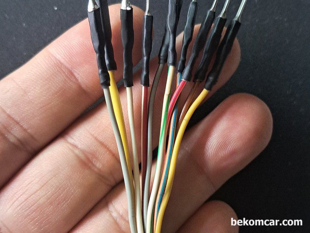 ECM 등 전기적 진단시 코넥터 핀 텐션 측정 공구|بيكومكار  (bekomcar)