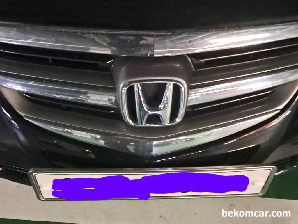 혼다 레전드 에어덕 & 부동액보조통 크랙 응급조치|ベコムカー (bekomcar)