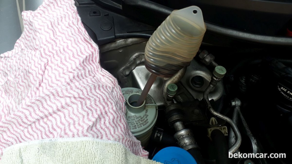 Power steering fluid topping, None|bekomcar.com