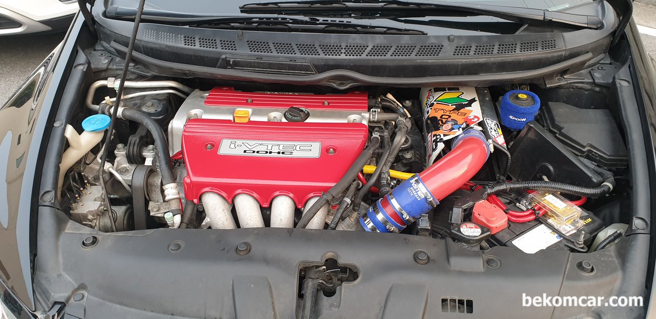 The most stylish 208 Honda Civic SI engine room on the planet, None|bekomcar.com