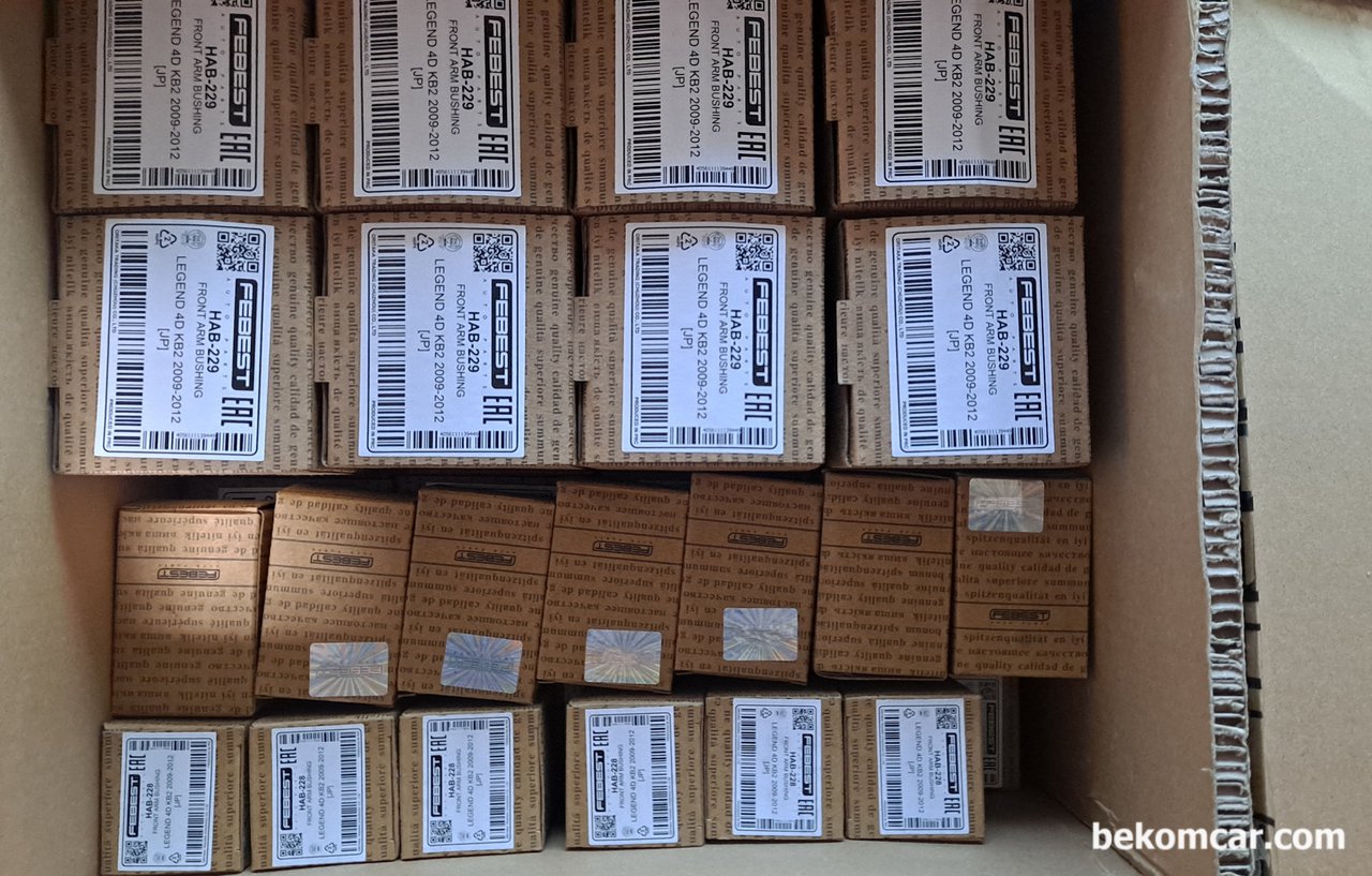 FEBEST TAB-100, HAB-228, HAB-229 혼다 레전드 콘트롤암 부싱, |bekomcar.com