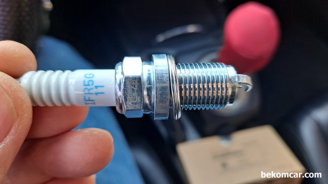현대 에쿠스 3.8L 람다엔진 점화플러그 NGK IFR5G11, 6개 1세트, 현대 에쿠스 6기통 3.8L 람다엔진 점화플러그 6개 1세트이다. NGK IFR5G11|بيكومكار (bekomcar)