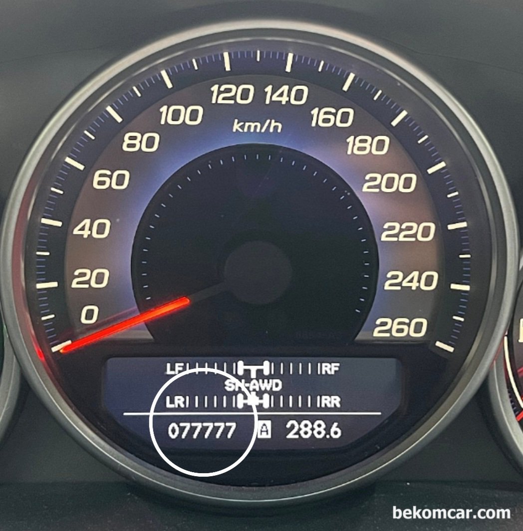 혼다 레전드 주행키로수가 77,777km 이다, 혼다 레전드 주행키로수가 77,777km. 사진제공: 혼다클럽 https://cafe.naver.com/30o6346|베콤카 차량정밀진단