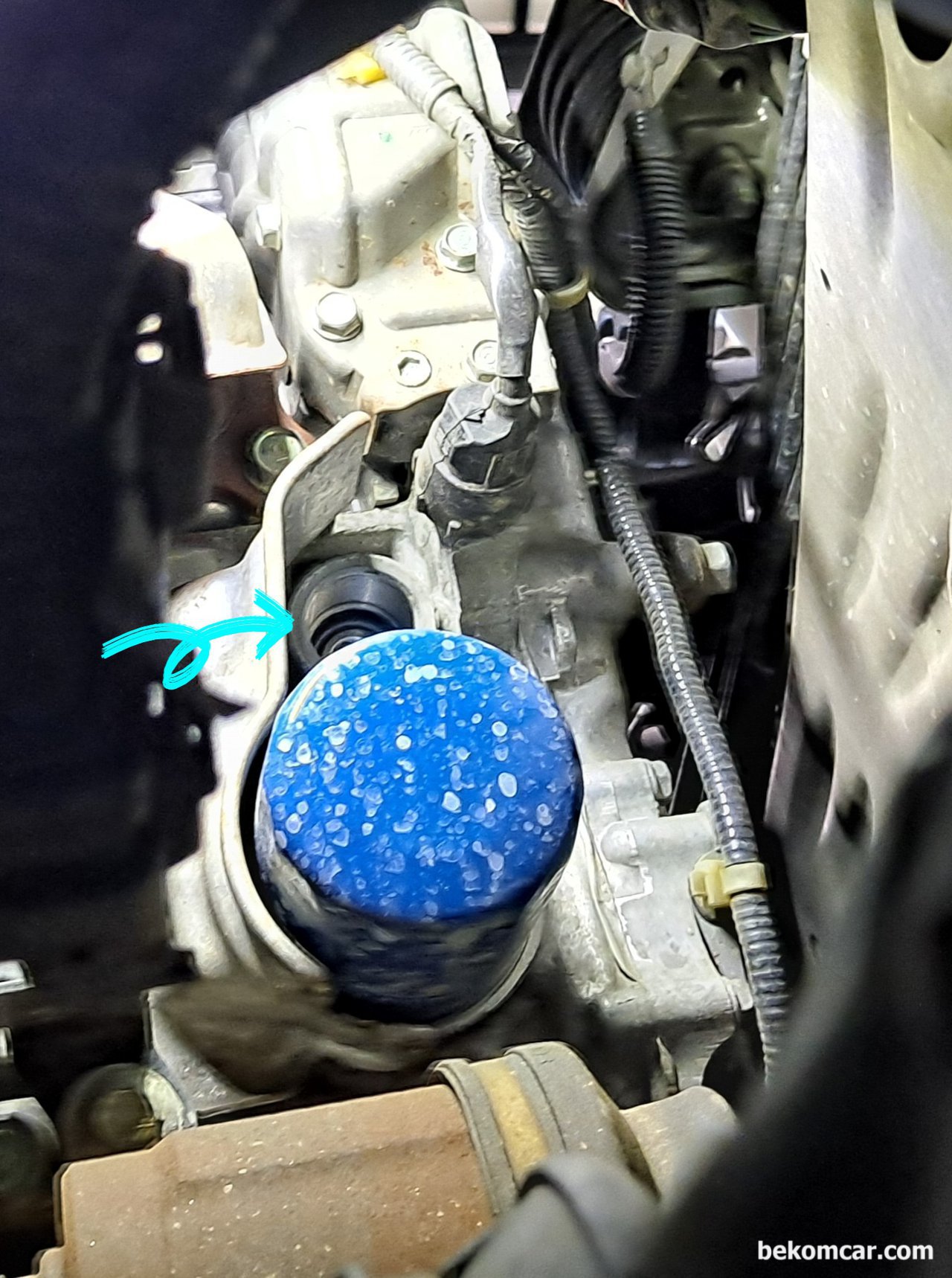 K20 K24 엔진의 블록냉각수 드레인플러그, |ベコムカー (bekomcar)
