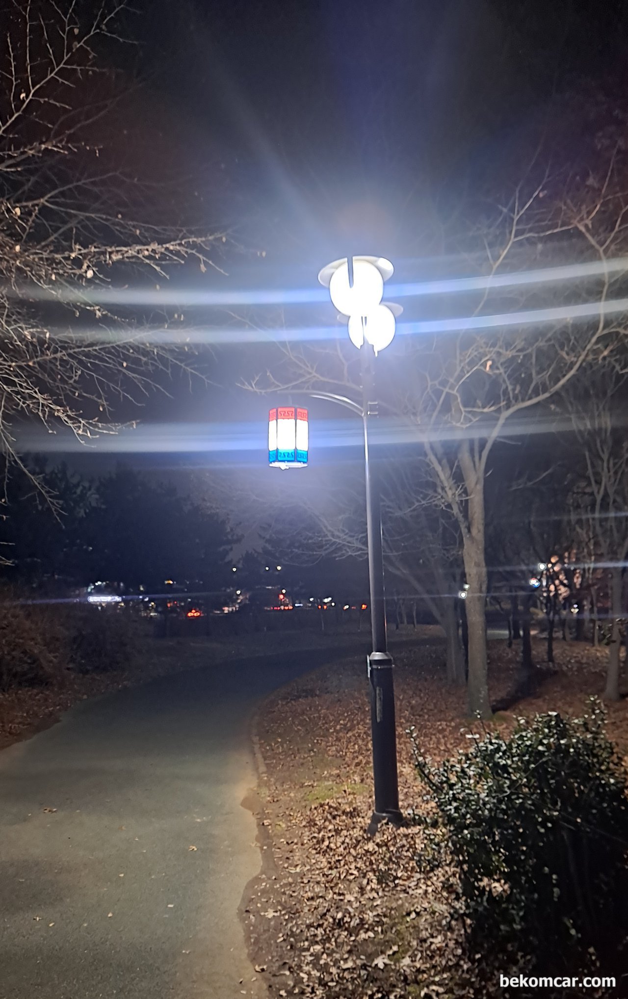 오늘도 즐겁게 일하고 스스로 걸어서 집으로 간다, 풍산역에서 집으로 걸어가는중에 가로등이 반가워서|베콤카 차량정밀진단