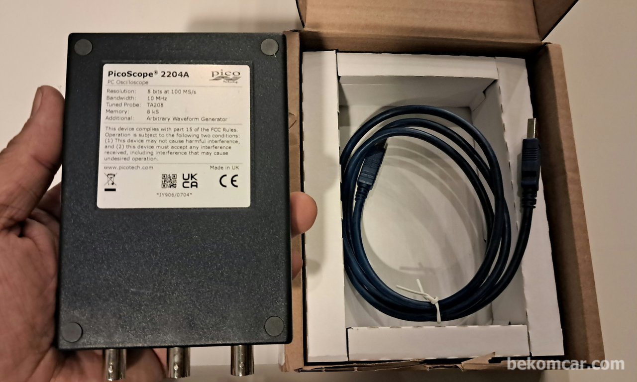 Click for slide show Top Image-Picoscoft 2204A PC 오실로스코프|bekomcar.com