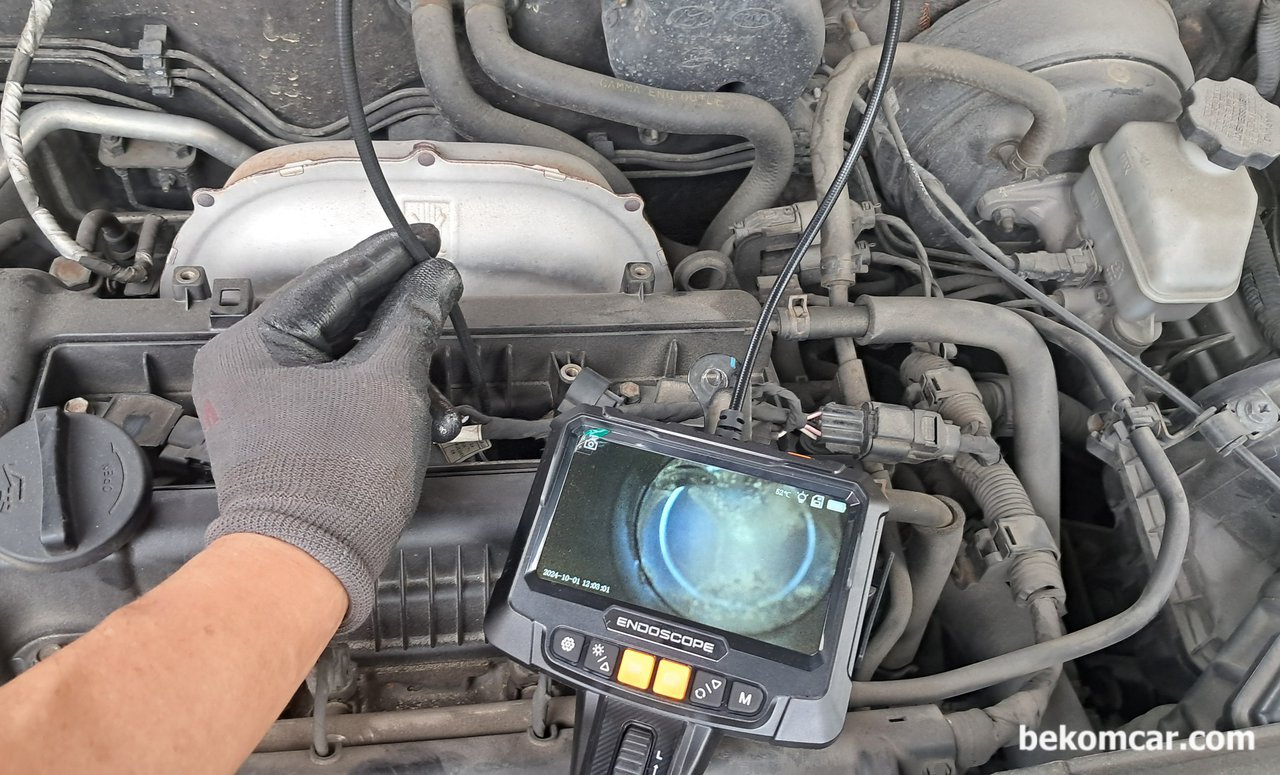 기아 쎄라토 2008년 1.6 DOHC 베콤카 중고차건강 검진기록 이다, 기아 쎄라토 2008년 1.6 DOHC 21만키로정도 주행했다. 중고차 건강검진 검수중 일부를 기록으로 남긴다. 촉매건강도 매우좋고 사실상 차량은 전체적으로 상태가 매우좋다. 엔진룸도 밸브커버 일부 미세누유를 제외하고는 모두다 좋다.|bekomcar.com
