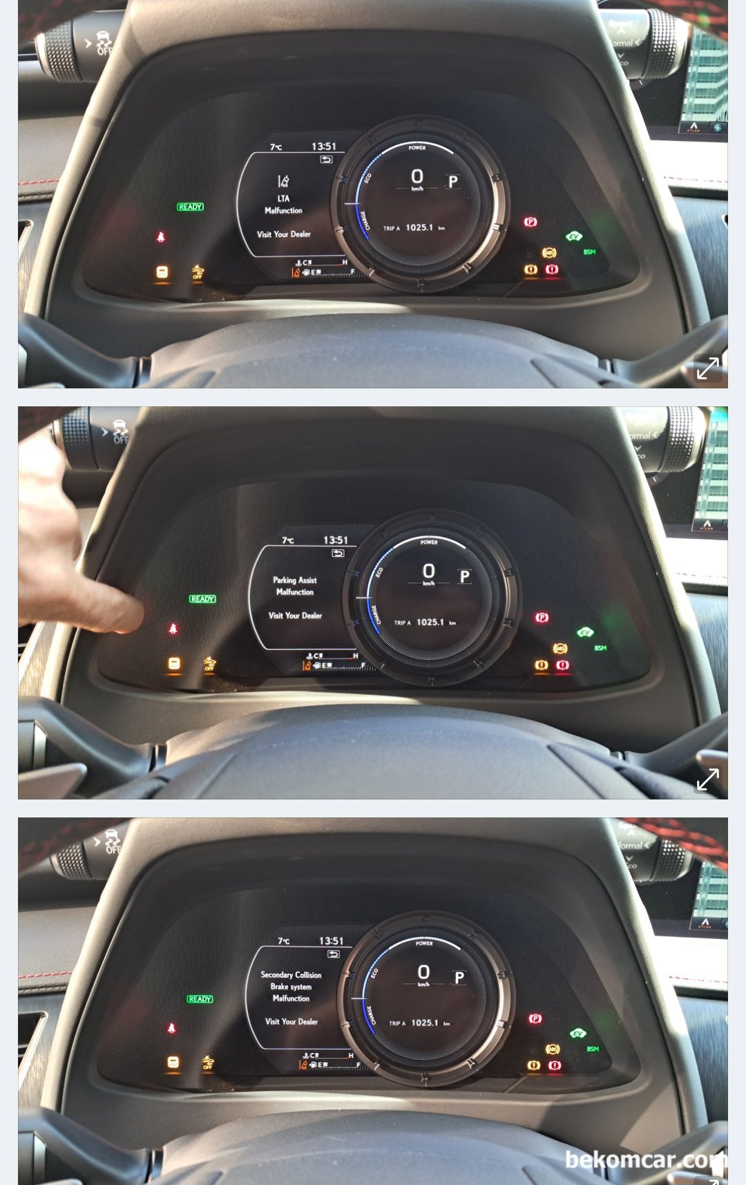 출장진단, 렉서스 2020년 UX250H 전방센서, ABS/VSC/TRAC 등고장코드, 렉서스 2020년 UX250H 전방센서, ABS/VSC/TRAC등 고장코드 진단기록이다. 이번 출장진단 정비소는 부천의 한 공업사이다.|贝科姆汽车 (bekomcar)