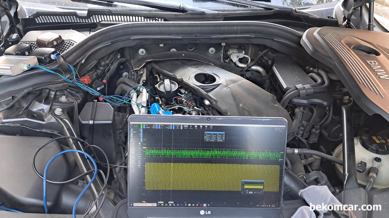 연비향상 DCMETECH DCM5000 제품을 DCM7000으로 업그레이드 설치, 연비향상 DCMETECH DCM3000, DCM5000, DCM7000 별로 베콤카에서 데이터를 측정하는 과정이다. 차량은 BMW GT6이지만 GT6와 현대 제네시스에 설치된 매연저감 연비향상 제품은 동일한 제품이다.|bekomcar.com