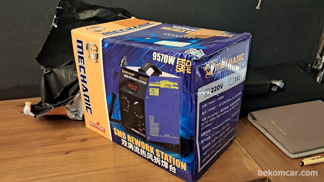 Click for slide show Top Image-MECHANIC 957DW Soldering Stations|bekomcar.com