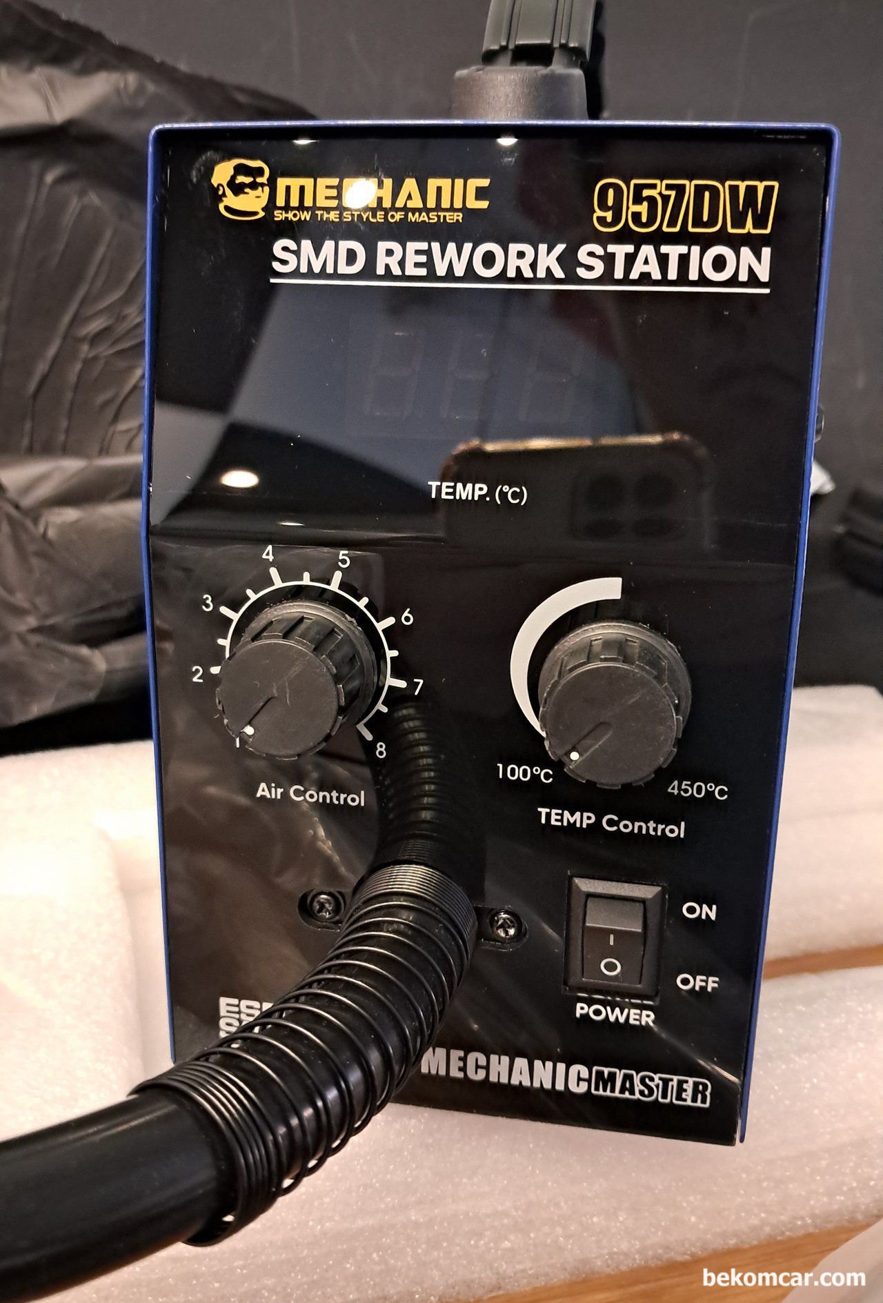 ECU수리 열풍기 납땜장비 MECHANIC 957DW Soldering Stations, 브랜드는 MECHANIC으로 믿을만한 브랜드이다. ECU수리 열풍기 납땜장비 MECHANIC 957DW Soldering Stations 이다.|بيكومكار (bekomcar)
