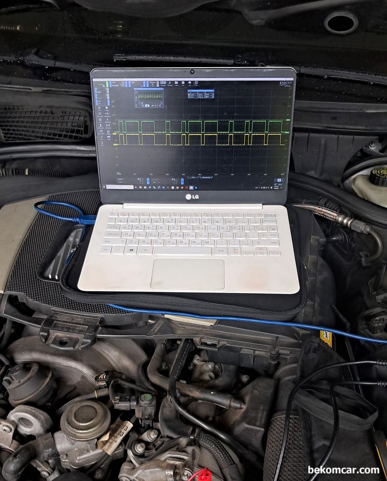 진단시 100% 결과 보장을 하나요?, 2008년 밴츠 S 클래스 S550 V8, 간헐적 시동안걸림 & 캠새프트 고장코드 진단. 정비사례 이다. 베콤카 진단으로 상당한 돈 아끼고 시간 절약했다. 역시 100% 보장은 없다. 다만 최선을 다 할 뿐이다. 이번에도 수백만원 아끼고 2번의 진단후 정비하여 간헐적 시동꺼짐과 캠새프트 고장코드를 해결하였다. 간헐적인 시동꺼짐은 현장증거를 잡아야 하는데, 첫 진단에는 시동이 잘 걸려서 2번째 진단까지 하였다.|贝科姆汽车 (bekomcar)