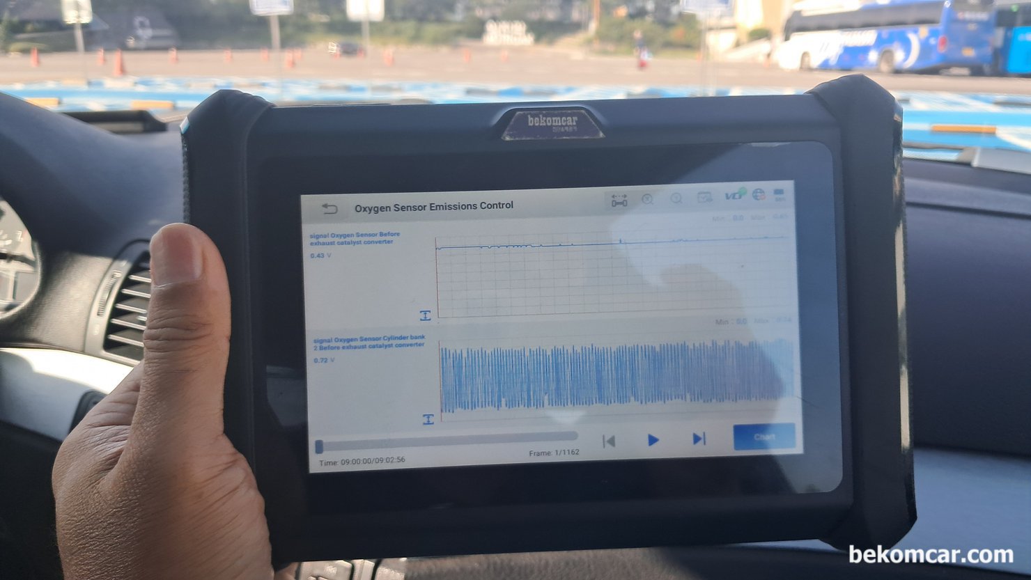 BMW E46 325i NOx 질소산화물 1047ppm 과다 불합격이네요. 촉매크리닝, 그급유 주유후 고속주행, 촉매교환, 첨가제, 점화코일. 점화플러그 교환 등 의견이 있는데 어떤 정비가 좋을까요?, BMW E46 325i 종합검사 했는데 NOx 질소산화물 1047ppm 과다 불합격, 원인 파악을 위하여 자유로에서 임진각 까지 시험주행을 하면서 실시간 데이터를 분석한다. 얼마가지 못 해서 질소산화물 과다 불합력 원인이 잠정적으로 진단된다.|贝科姆汽车 (bekomcar)